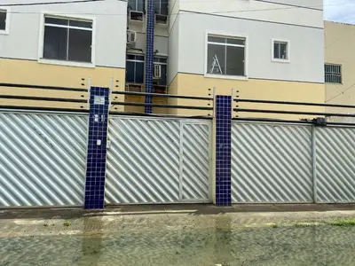 O edifício onde o apartamento está situado