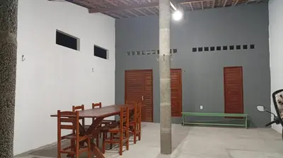 A planta de Casa de Praia - Icapui - Ce - Praia de Requenguela