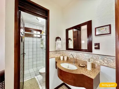 Uma casa de banho em Bela Vista Porto das Dunas