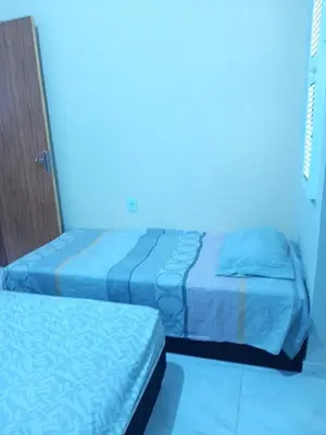 Uma cama ou camas num quarto em Kitipê Arretado da Peste