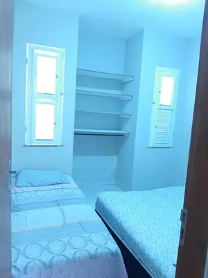 Uma cama ou camas num quarto em Kitipê Arretado da Peste