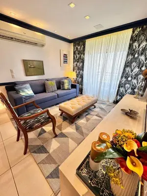 A planta de Apartamento no Porto das Dunas