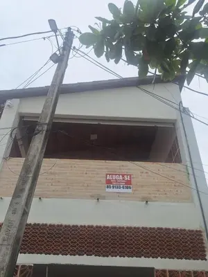 O edifício onde o apartamento está situado