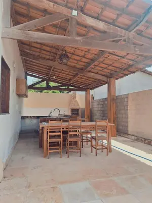 Uma varanda ou terraço em SJ House - Areias Coloridas