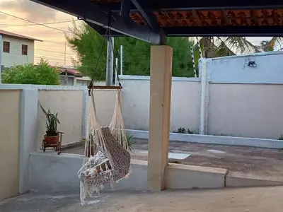 Uma varanda ou terraço em Casa Bem-ti-vi