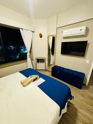 Uma cama ou camas num quarto em DMCeara Golden Fortaleza
