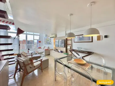 A cozinha ou kitchenette de Loft Praia - Meireles