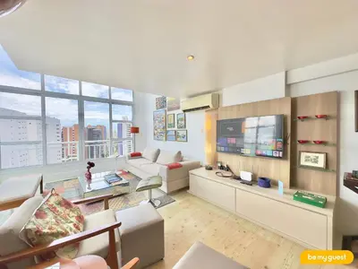 A cozinha ou kitchenette de Loft Praia - Meireles