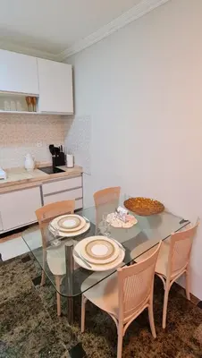 A cozinha ou kitchenette de Hotel Brasil PREMIUM 604