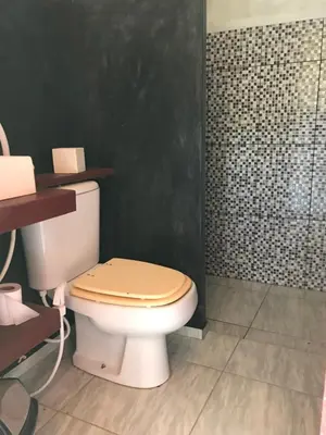 Uma casa de banho em Casa dos Anjos