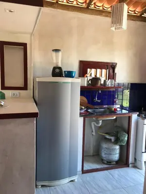 A cozinha ou kitchenette de Casa dos Anjos