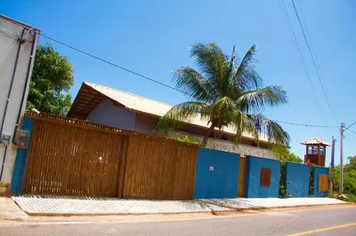 O edifício onde o hotel está situado