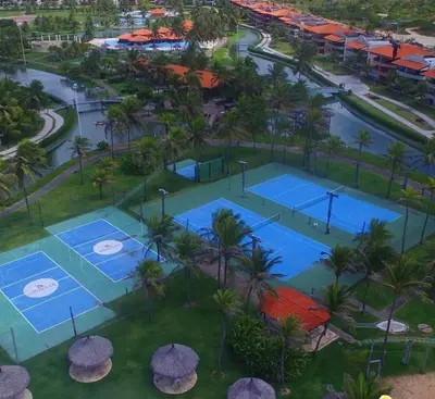 A piscina em ou perto de Aquaville Resort Piscinas Praia 2