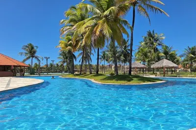 A piscina em ou perto de Paraíso no Aquaville Resort 1