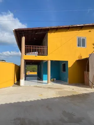 O edifício onde a casa de férias está situado
