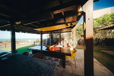 Paisagem natural perto da casa de férias