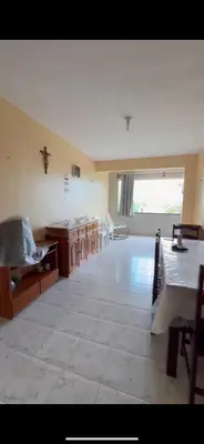 Uma área de estar em APARTAMENTO Cd Marina 3 Praia Morro Branco CE