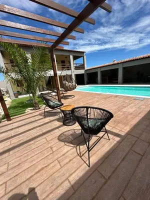 A piscina em ou perto de Oásis morro branco casa de praia