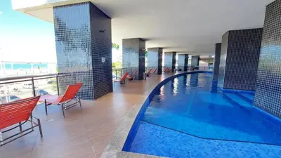 A piscina em ou perto de 1507 - Apto p até 5, perto da praia c estacionamento - Landscape