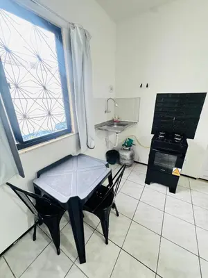 A planta de Ap em bairro nobre com garagem e ar