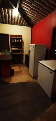 A cozinha ou kitchenette de Casa 3 quartos pousada VIDABOA