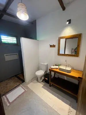 Uma casa de banho em Villa Albergaria Icaraizinho