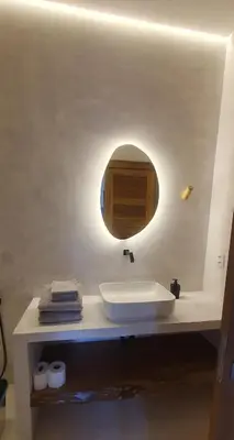 Uma casa de banho em Casa Bella Jeri
