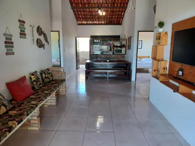 Uma televisão e/ou sistema de entretenimento em Casa Florida