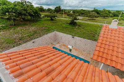 Paisagem natural perto da casa de férias
