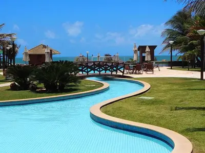 A piscina em ou perto de Terra mares Porto das dunas