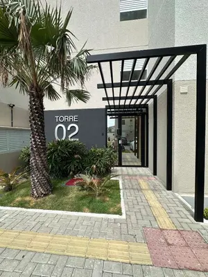 A planta de Apartamento Frente a Praia