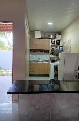 A cozinha ou kitchenette de Casa Riacho Doce- Praia Havaizinho