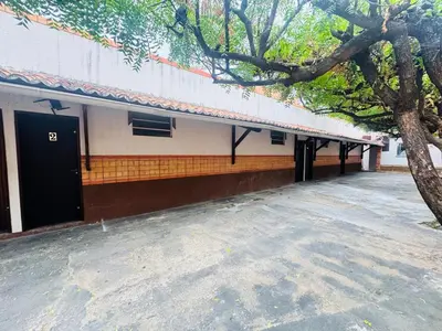 O edifício onde o apartamento está situado