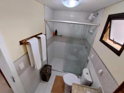 Uma casa de banho em Nosso cantinho no paraíso