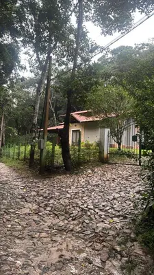 O edifício onde a casa de férias está situado