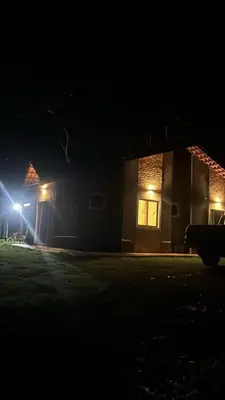 O edifício onde a casa de férias está situado