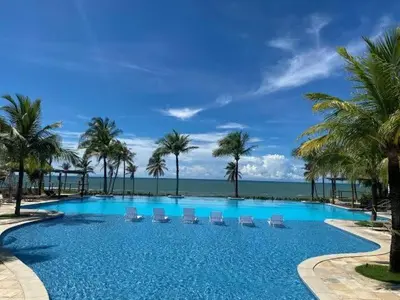 A piscina em ou perto de Wai Wai Cumbuco Ocean View Pé na Areia