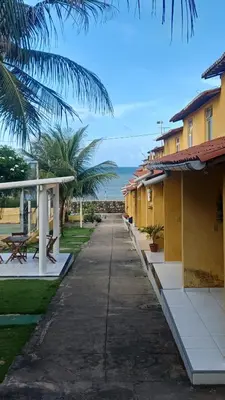 O edifício onde o apartamento está situado