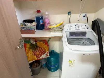 A cozinha ou kitchenette de Hosts BR - Vista Mar Próximo ao Centro do Cumbuco