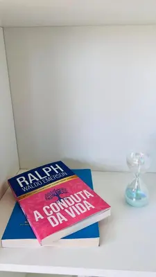 A biblioteca deste apartamento