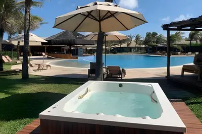 A piscina em ou perto de Apartamento em Fortaleza - CE