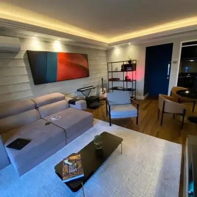 Apt 3BR luxo com 2 garagens na melhor localização