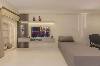 Uma televisão e/ou sistema de entretenimento em Scala Residenza #608 - Fortaleza por Carpediem