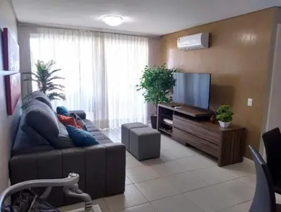 Uma televisão e/ou sistema de entretenimento em Apt TERRAMARIS - DE FRENTE PARA O MAR