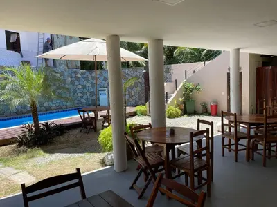 A piscina em ou perto de Pousada Altas Horas Icaraizinho