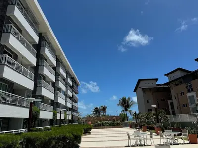 O edifício onde o apartamento está situado