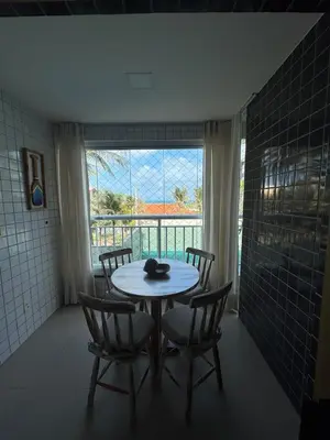 Uma vista geral da montanha ou uma vista da montanha a partir do apartamento