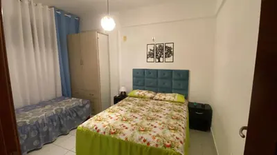 Uma cama ou camas num quarto em Porto das Dunas, 2 quartos