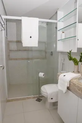Uma casa de banho em GolfVille - Lazer e Conforto