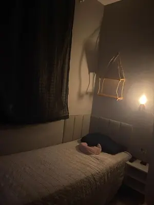 Uma cama ou camas num quarto em Apartamento no centro de Fortaleza